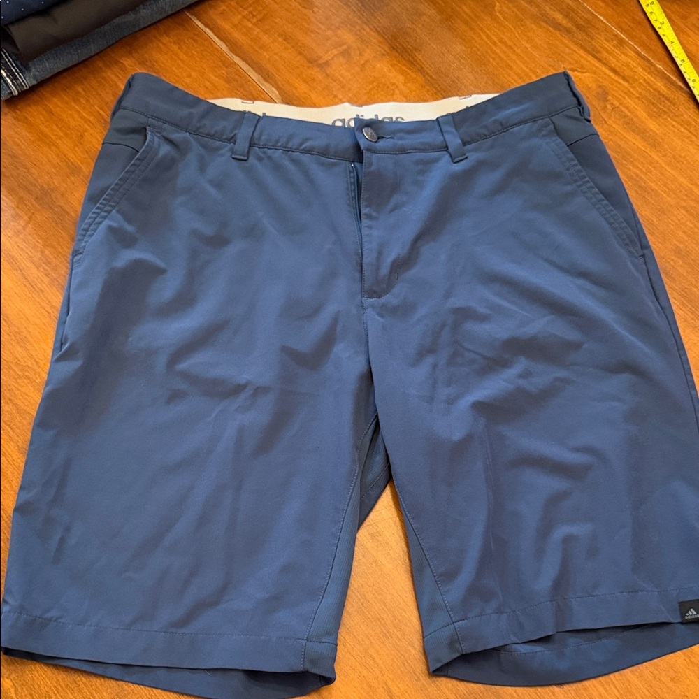 Adidas Men's Navy Athletic Shorts